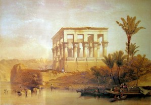 Hypaethral Temple Philae
